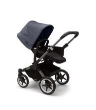 Bugaboo Donkey 6 Mono Complete Art.152426 Deep Indigo Kūdikių universalus vežimėlio transformatorius