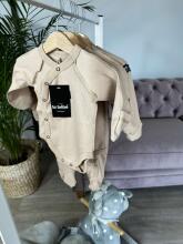 La Bebe™ NO Baby Body Art. 9-10-32 Cappuccino Бодик из 100% мягкого хлопка с длинным рукавом