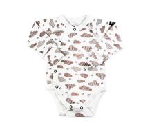 La Bebe™ NO Baby Body Art.10-10-23 Clouds Бодик из 100% мягкого хлопка с длинным рукавом