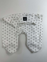 La Bebe™ NO Baby Pants Art. 10-04-23 Dots Zīdaiņu bikses ar plato jostu un pēdiņam no kokvilnas