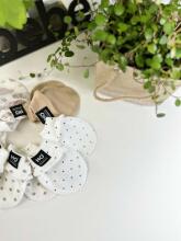 La Bebe™ NO Baby Mittens Art. 9-02-30 White