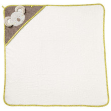 Fehn hooded bath towel 80x80 cm, полотенце с капюшоном коала