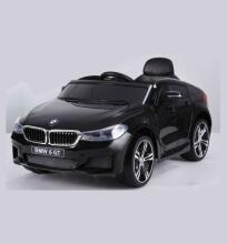 Toma BMW 6 GT Art.JJ2164 Juoda - Vaikiškas elektrinis automobilis su nuotolinio valdymo pulteliu