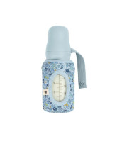 BIBS x Liberty Baby Bottle Sleeve Small Art.152785 Chamomile Lawn Baby Blue - Pudeles maciņš 110 ml