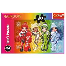TREFL RAINBOW HIGH Dėlionė „Rainbow High“, 60 det.