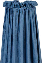 Jollein Veil Vintage Art.002-001-66035 Jeans Blue - Универсальный тюлевый балдахин для детской кроватки (155 cм)