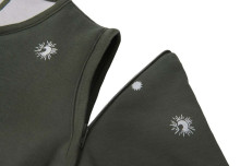 Jollein With Removable Sleeves Art.016-548-66091 Stargaze Leaf - medvilninis miegmaišis rankomis 70cm