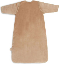 Jollein With Removable Sleeves Art.016-548-66096 Velvet Biscuit - спальный мешок с рукавами 70см