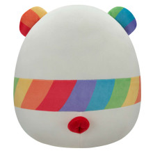 SQUISHMALLOWS W15 Rainbow Plīša rotaļlieta, 30 cm