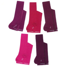 Weri Spezials Monochrome Children's Tights Monochrome Grape ART.WERI-7752 High quality children's cotton tights available in various stylish colors