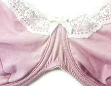 La Bebe™ Lingerie Bio Cotton Art.153797 Pink Maternity/Nursing Bra