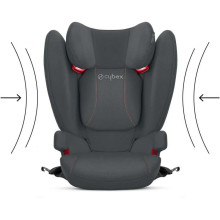 Cybex Solution B-Fix Volcano Black bērnu autokrēsls (15-36kg)