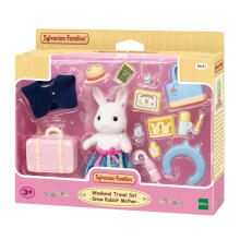 Sylvanian Families mama Sniego Triušio kelionės rinkinys Art. 5641