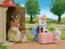 Sylvanian Families mama Sniego Triušio kelionės rinkinys Art. 5641