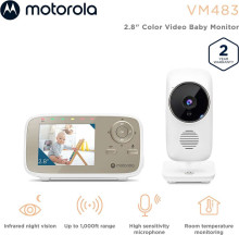Motorola VM483 video baby monitor 300 m FHSS White