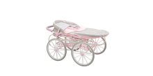 Arias Doll Stroller Emma Art.AR40620 Кукольная коляска с люлькой и сумкой