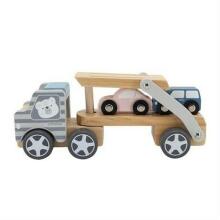 PolarB Truck Art.25561  Medinė priekaba su mašina