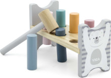 PolarB Hammer Toy  Art.255610  Koka rotaļa ar āmuru