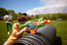NERF ELITE 2.0 motorizuotas šautuvas DOUBLE PUNCH