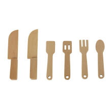 Ikonka Wooden Kitchen MDF Lulilo Retro Art.KX4635