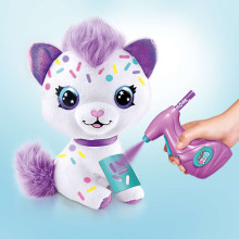 Style 4 Ever plush with airbrush Kitty, 25 cm