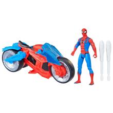 SPIDER-MAN Transporto priemonė su figūrėle, 10 cm