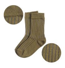 La Bebe™ Nursing Eco Organic Cotton Socks Art.154802 Khaki Vaikiškos pėdkelnės iš ekologiškos organinės medvilnės