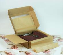 Kroeno Velvet Charm Art.MIK047K110 Brown Бархатное платье для девочек