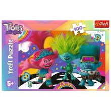 TREFL TROLLS Dėlionė „Troliai 3“, 100 det.