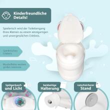 Lemodo Educational Potty Pingwin Art.155062 Музыкальный ночной горшок