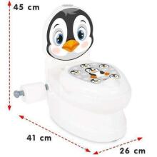 Lemodo Educational Potty Pingwin Art.155062 Музыкальный ночной горшок
