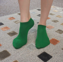 Weri Spezials Детские короткие носки  Monochrome Peppermint ART.SW-2209 Три пары высококачественных детских коротких носков из хлопка
