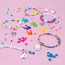 MAKE IT REAL DIY Jewelry set Rainbows and pearls