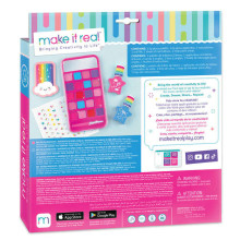 MAKE IT REAL Manicure set Phone palette and nail art