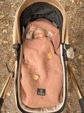 Makaszka Alpaca Footmuff Art.155336 Dusty Pink