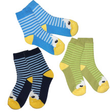Weri Spezials Children's Plush Socks Happy Duck Cornflower Blue ART.WERI-4708 High quality children's cotton plush socks