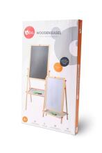 Bo Wooden Easel Art.155972 Medinis Molbertas, dvipusė piešimo lenta