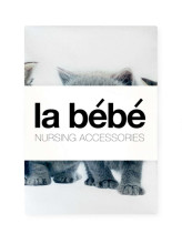 La bebe™ Cotton Nappy Art.156101 Cats medvilninės sauskelnės 75x75 cm