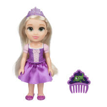 DISNEY PRINCESS kolekcionējama lelle ar ķemmi, 8 cm