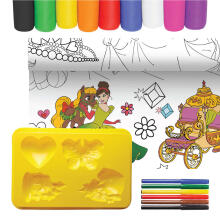 KidyBox Art.F-41004 woow WOOW Creative set 4 in 1 - DINO & ANIMALS