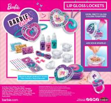 BARBIE Kosmētikas komplekts Lip Gloss Lockets set Sparkling Sweet Heart