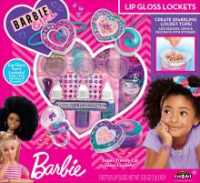 BARBIE Kosmētikas komplekts Lip Gloss Lockets set Sparkling Sweet Heart