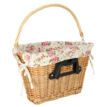 Ikonka Bike Basket Art.KX4337 dviračio krepšelis su priedais