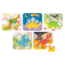 Banana Panda On-the-Go Puzzles Dinosaurs Art.49203 grindų galvosūkių kilimėlis (45 vnt.)