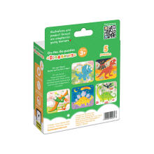 Banana Panda On-the-Go Puzzles Dinosaurs Art.49203 grindų galvosūkių kilimėlis (45 vnt.)