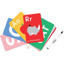 Banana Panda Let's Write and Wipe Letters Art.77365 (56 vnt.)