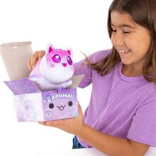 APHMAU Paslaptingas pliušinis „MeeMeow“ kačiukas, 15 cm