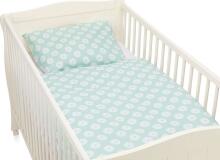 Fillikid Bed Sets Art.021-40 Circles Ocean Medvilniniai patalynės komplektai iš 2 dalių