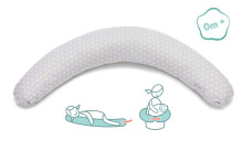 Fillikid Luxe Nursing pillow Art.519-67 Cube Grey Многофункциональная подушка для беременных и кормящих (190 cm)