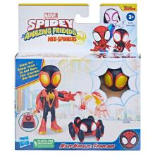 SPIDEY AND HIS AMAZING FRIENDS Veiksmo figūrėlė „Web Spinners“, 10 cm